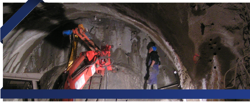 Sycons Kft.- Fertigung von Schirmsicherung beim Tunnelbau