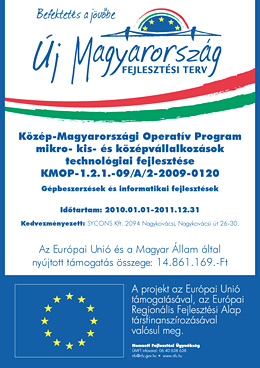 Sycons Kft. - EU-Unterstützung - KMOP